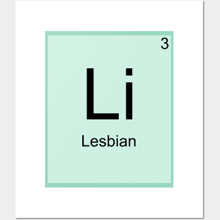 Lesbian Element Posters and Art